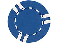 Grand Straight Royale 25 Spiel-Chips, blau-weiß im Stripes-Design, 11,5g