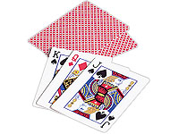 Grand Straight Royale Poker-/Black Jack-Karten, Casino-Qualität, rote Rückseite